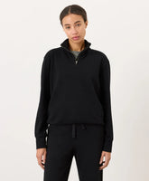 clearance cloudknit quarter zip