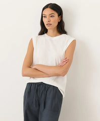 clearance featherweight slub relaxed muscle tee