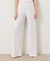 clearance pointelle wide leg pant
