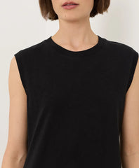 soft-slub essential easy muscle tee maxi dress