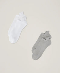 tabbed ankle socks 2-pack