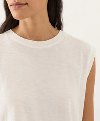 clearance featherweight slub relaxed muscle tee