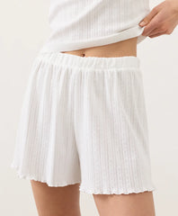 clearance pointelle short
