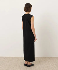 soft-slub essential easy muscle tee maxi dress