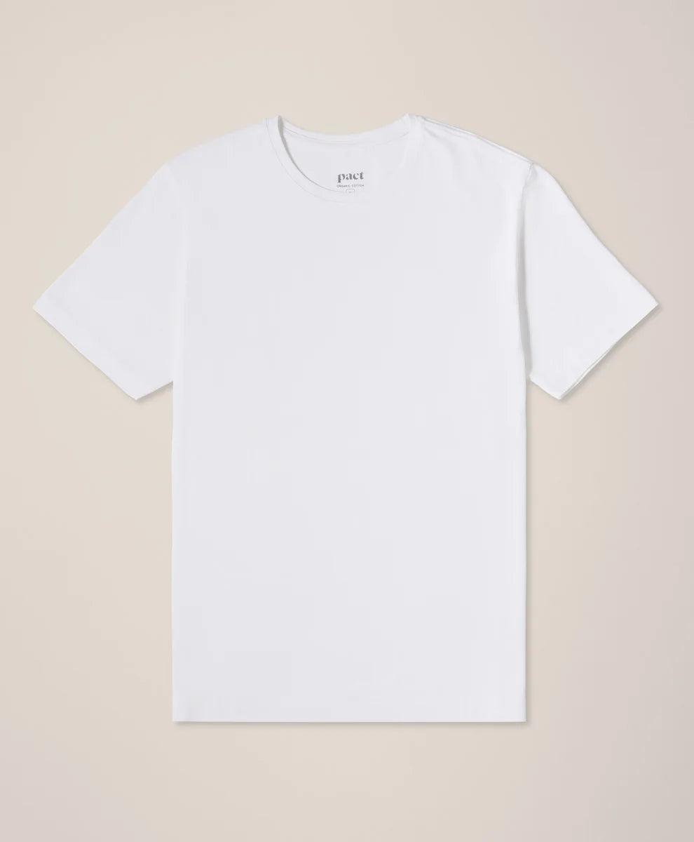 luxe essential classic fit crewneck tee