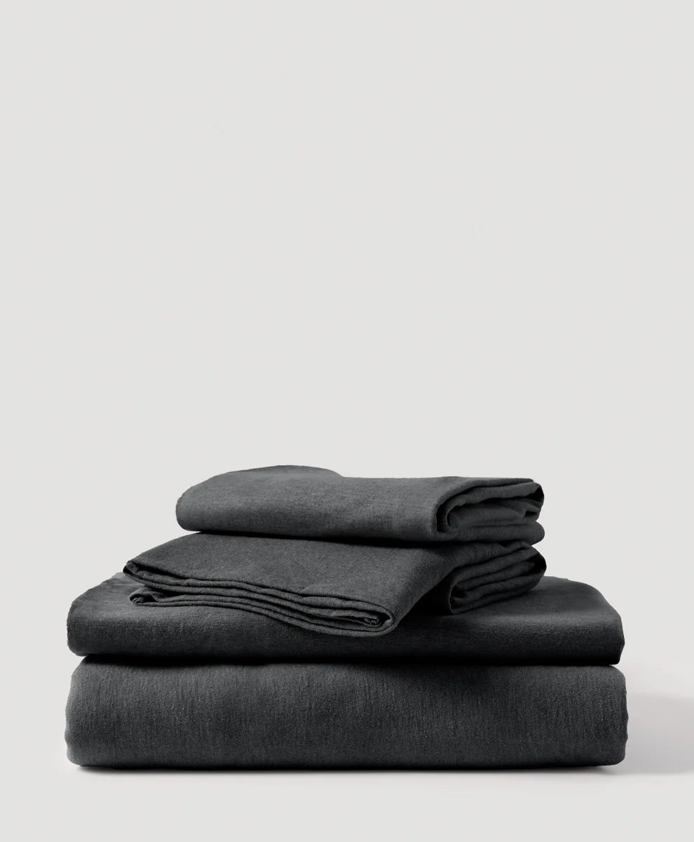 organic favorite tee jersey sheet set