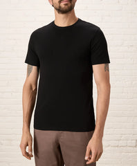 luxe essential slim fit crewneck tee