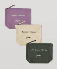 going places travel pouch 3-pack